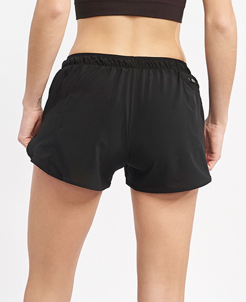 sport hg ALTAIR Short holgado negro con forro interior Superdescuento