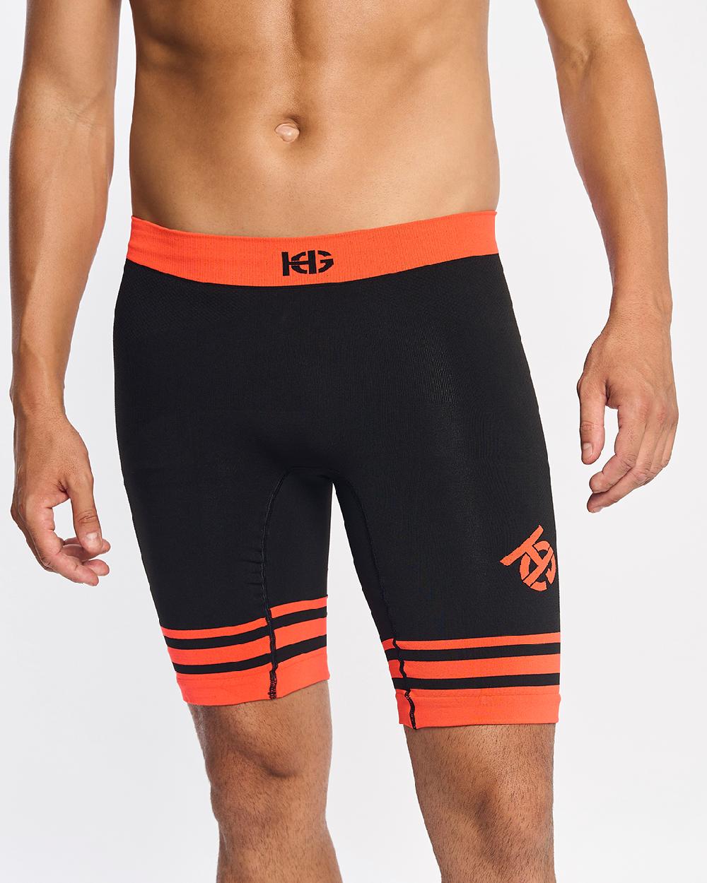 sport hg DALES 2.0 Malla corta con fibra de carbono naranja Liquidación