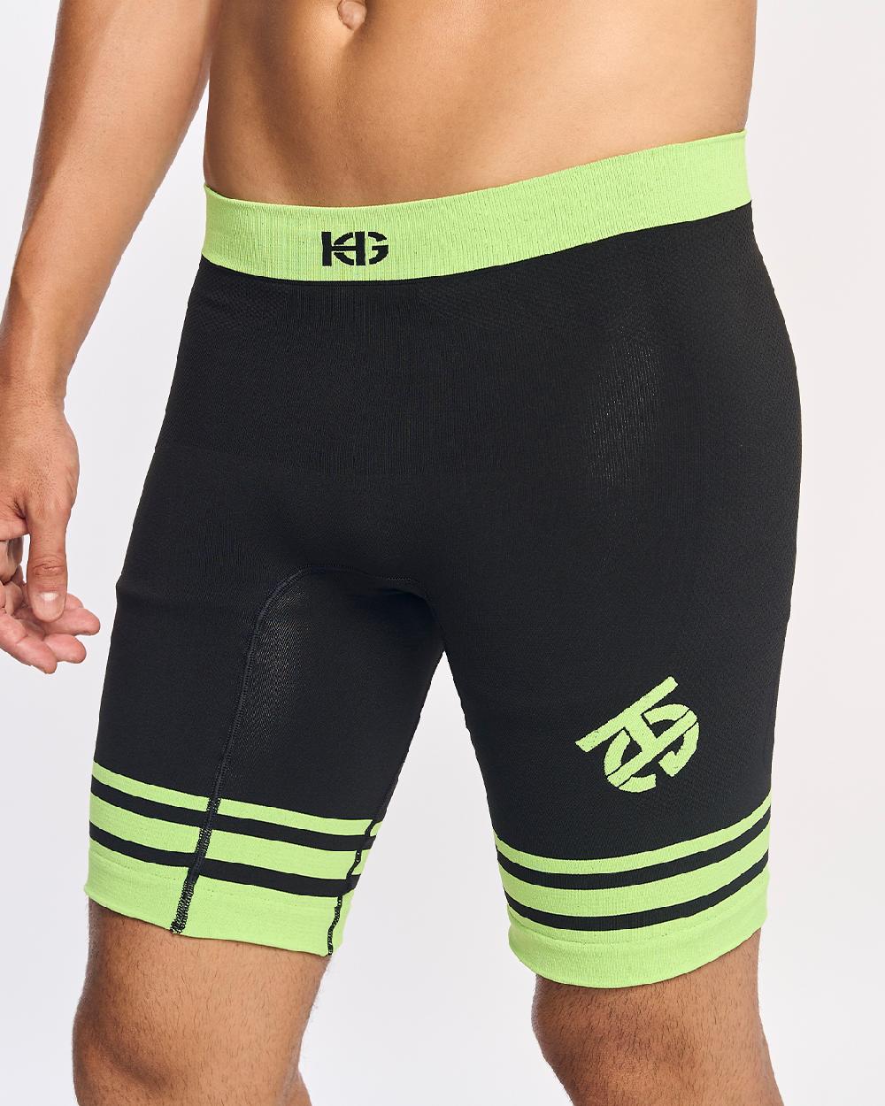 sport hg DALES 2.0 Malla corta con fibra de carbono amarillo Tienda de fábrica