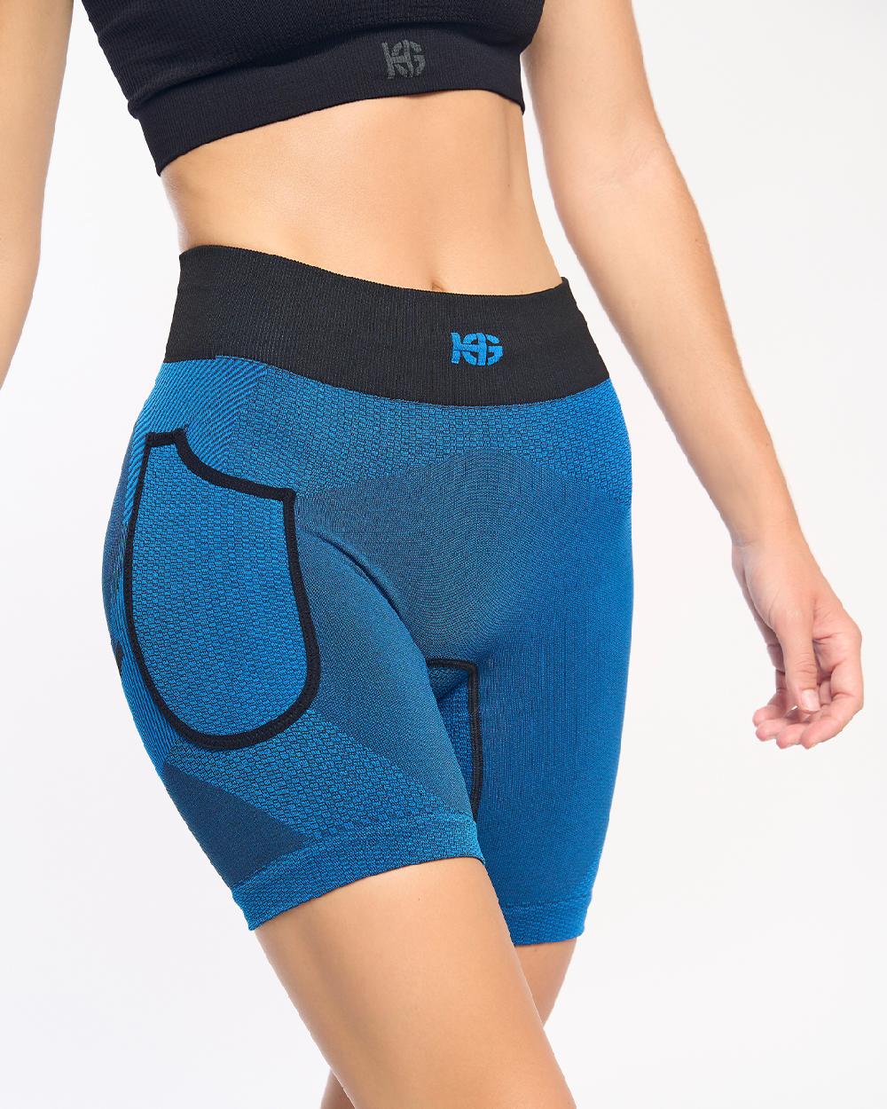sport hg ARDEN Malla corta con fibra de carbono azul Libre de impuestos