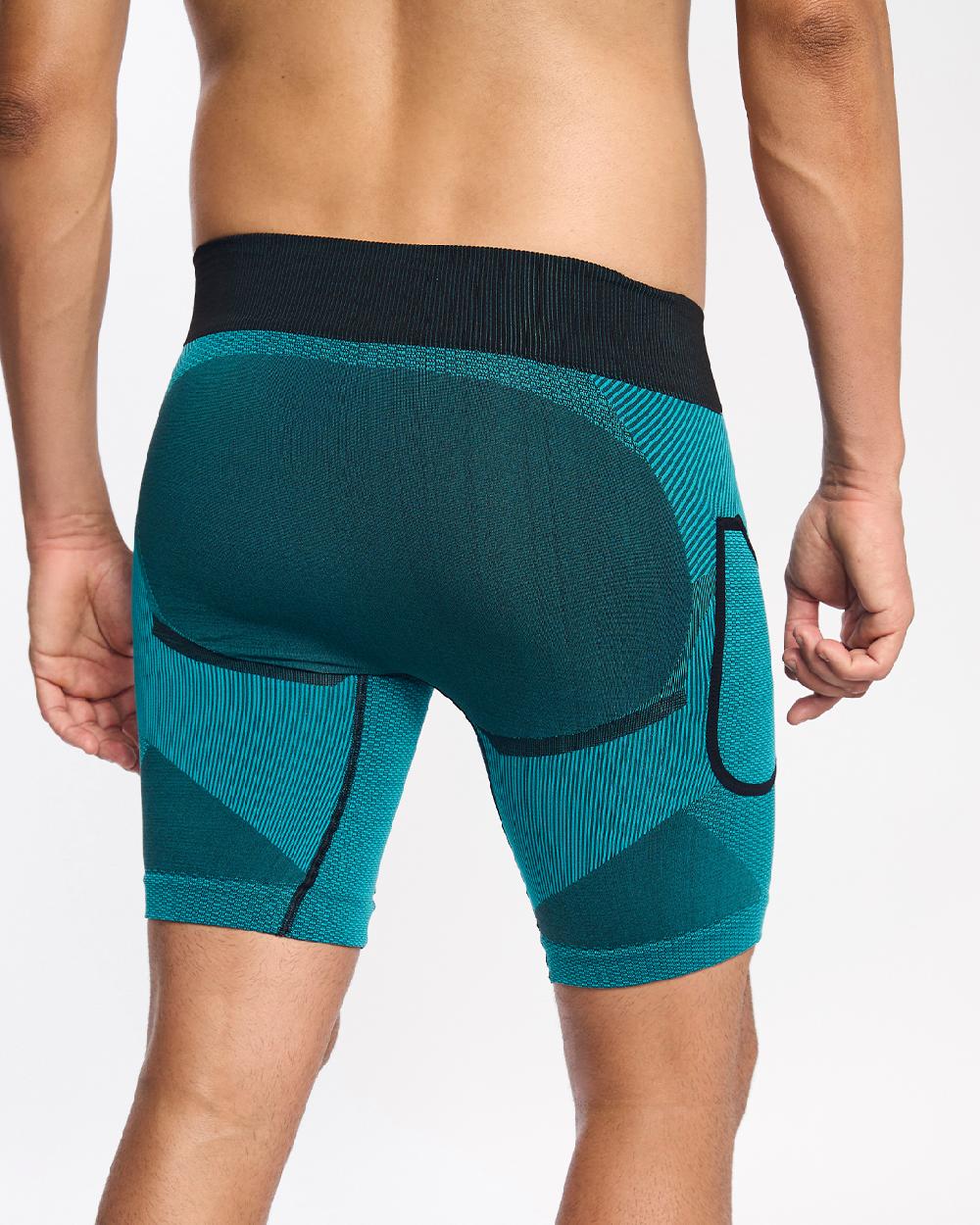 sport hg ARDEN Malla corta con fibra de carbono turquesa Última moda
