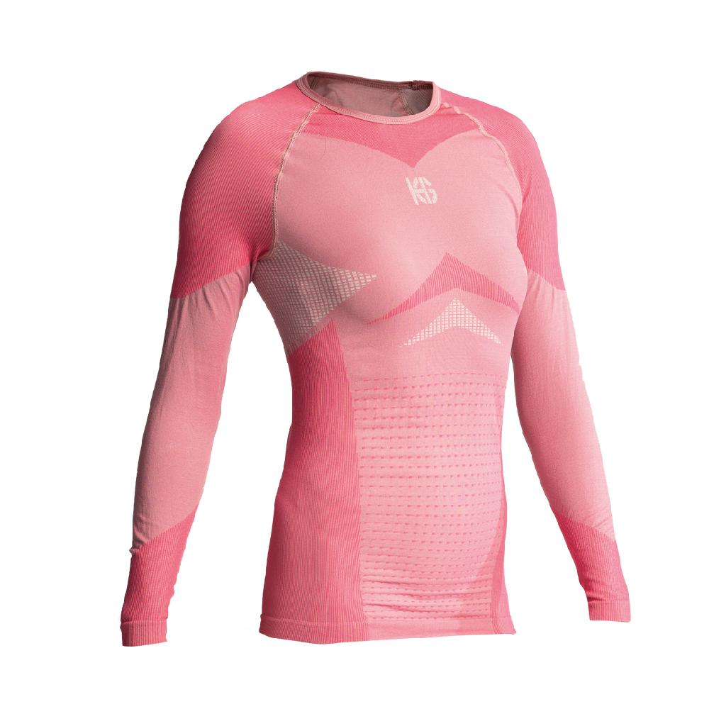 sport hg SOMMA Camiseta femenina de manga larga con fibra de carbono rosa Tienda