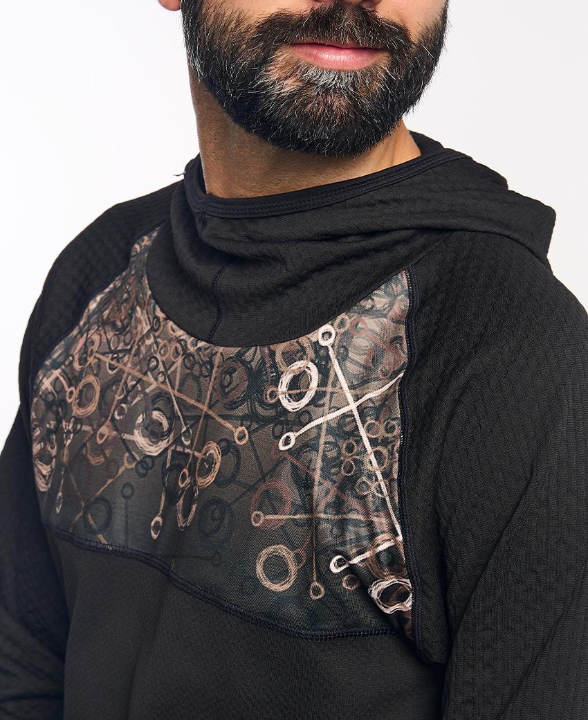 sport hg KONG Sudadera técnica estampada con capucha ÚLTIMAS EDICIONES