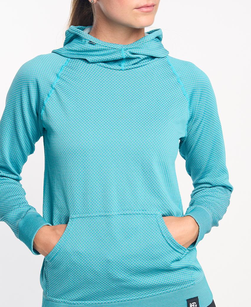 sport hg JOTUN Sudadera técnica con capucha turquesa Ventas relámpago