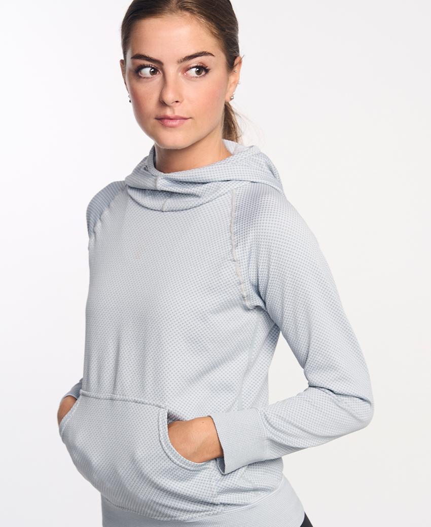 sport hg JOTUN Sudadera técnica con capucha blanco hueso Descuento
