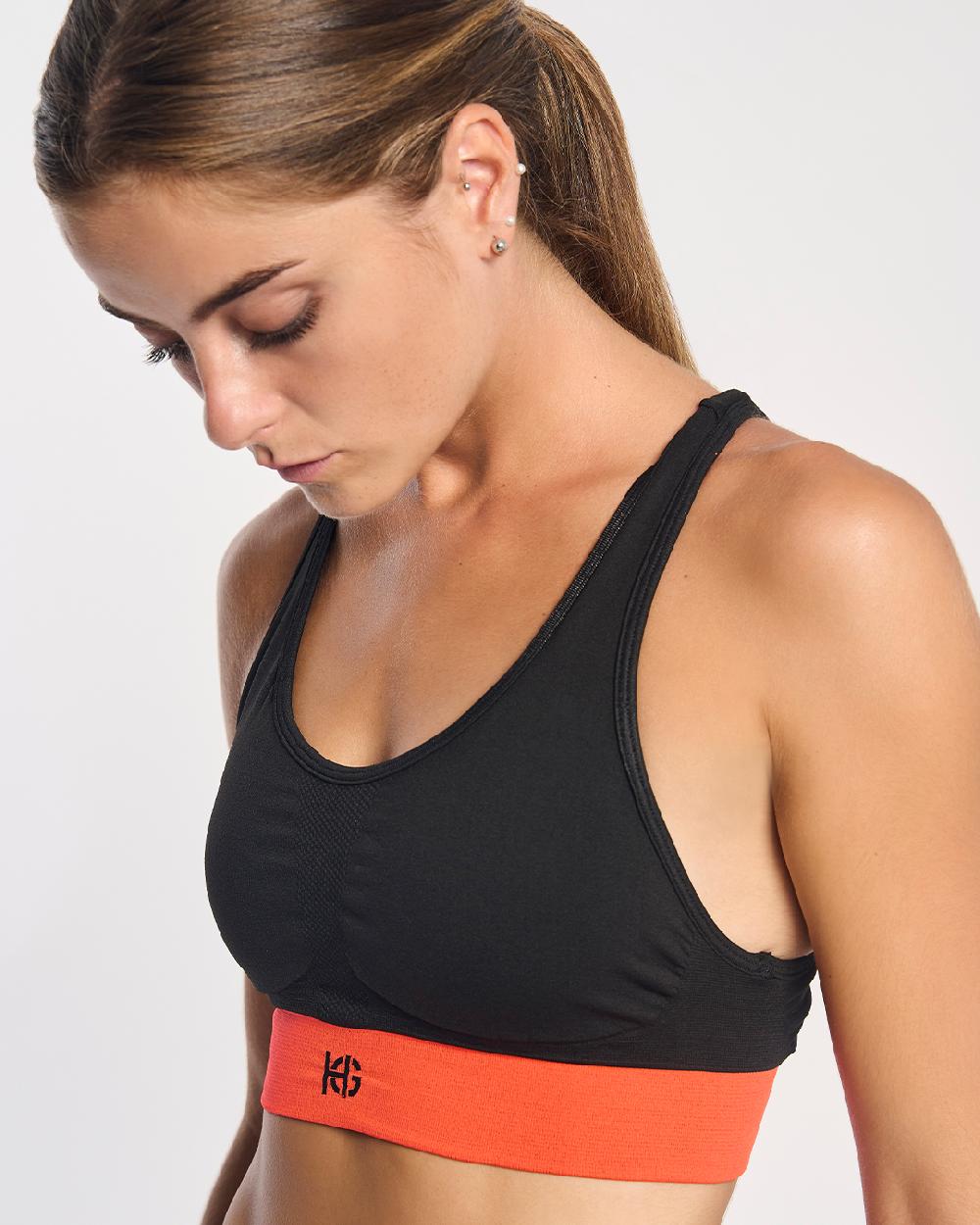 sport hg GARNET Sujetador deportivo naranja Oferta especial de fábrica