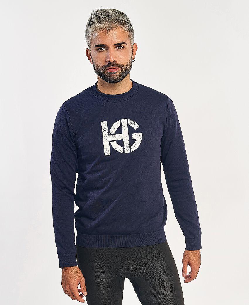 sport hg LOBBY UNISEX Sudadera técnica de segunda capa azul marino 2025