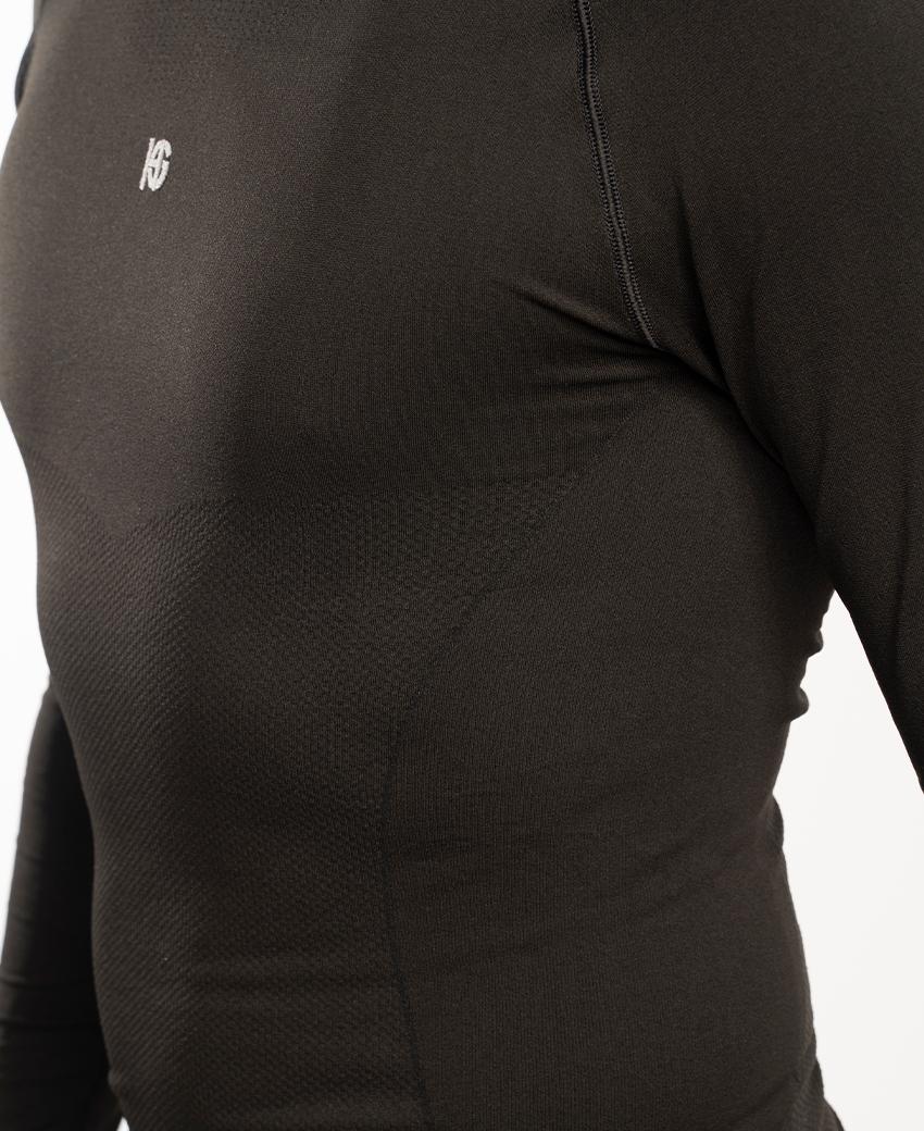 sport hg BASIS Camiseta de manga larga negro Rebajas de fábrica