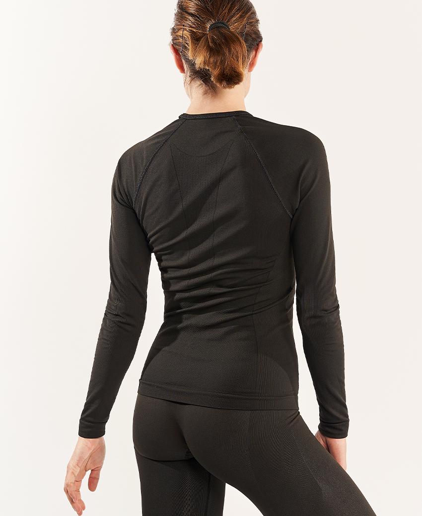 sport hg BASIS Camiseta de manga larga negro Los más vendidos