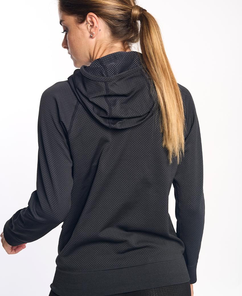 sport hg JOTUN Sudadera técnica con capucha negro asfalto Rebajas