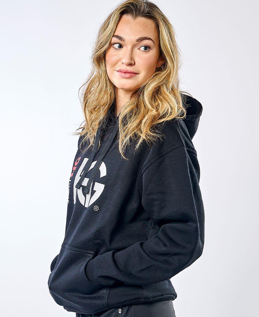 sport hg CLASS Sudadera de algodón negra Envío gratis