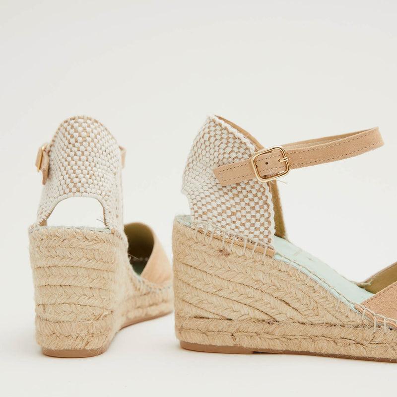 star love alpargata cuña mujer ATRIA ARENA Hebilla Outlet online