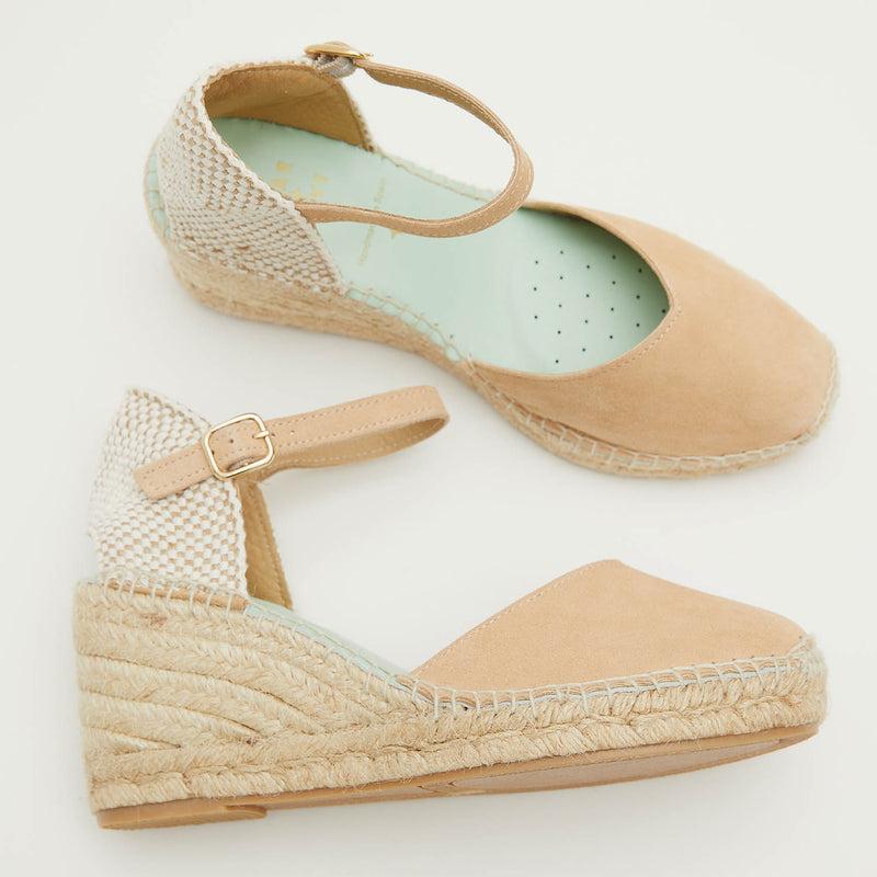 star love alpargata cuña mujer ATRIA ARENA Hebilla Outlet online