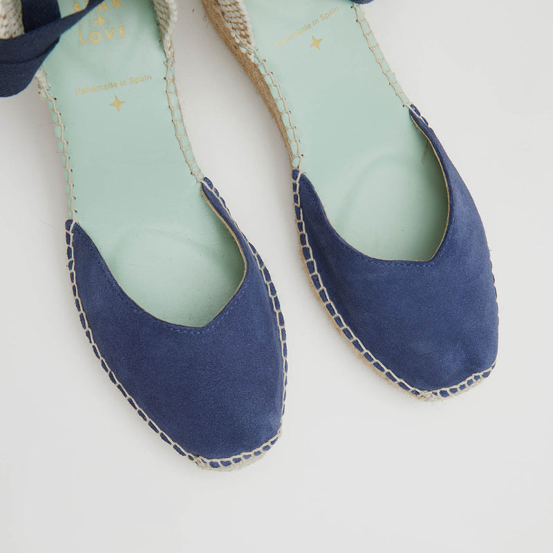 star love alpargata cuña mujer COLUMBA BALTIC cintas Outlet