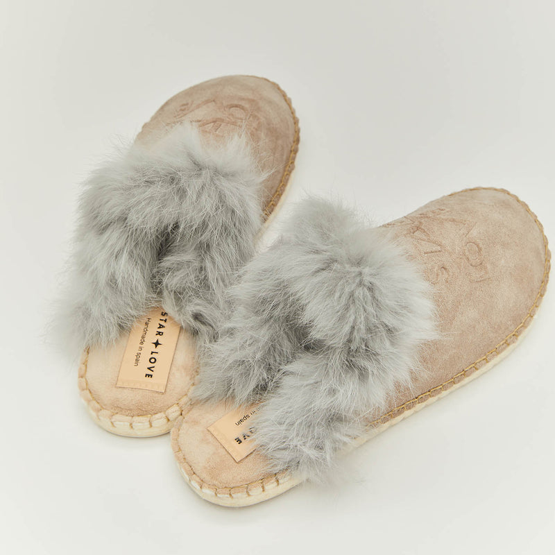 star love Zapatilla de mujer color gris Aurora91 Mejor oferta