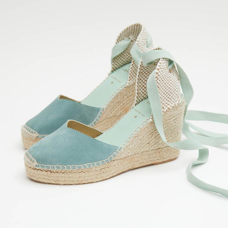 star love Alpargata mujer cuña BETA MALIBU cinta En oferta