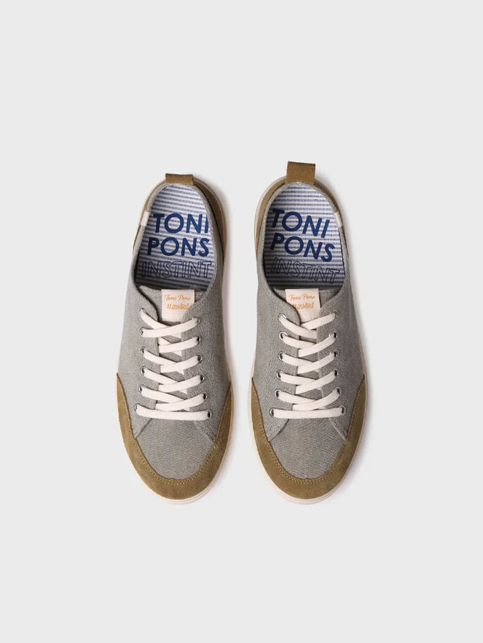 toni pons IRON - Zapatilla deportiva de hombre en algodón con cordones | IRON Ofertas especiales