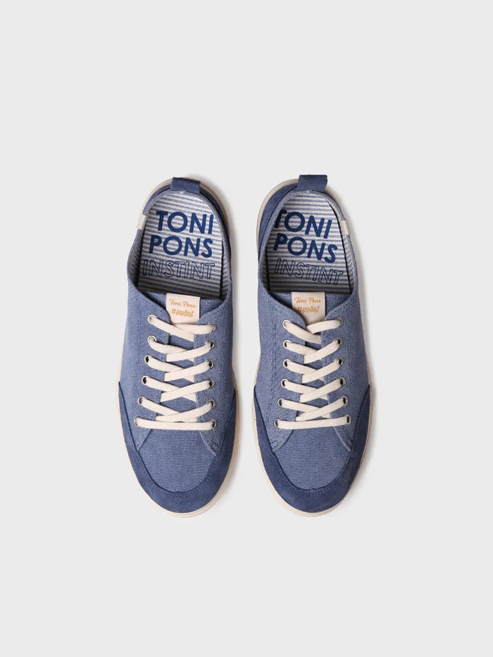 toni pons IRON - Zapatilla deportiva de hombre en algodón con cordones | IRON Rebajas de fin de temporada