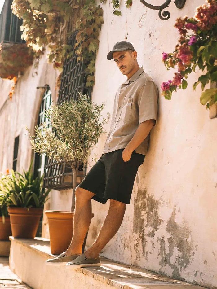 toni pons ILARI - Zapato cerrado de hombre en algodón con elásticos laterales | ILARI Precio ultrabajo