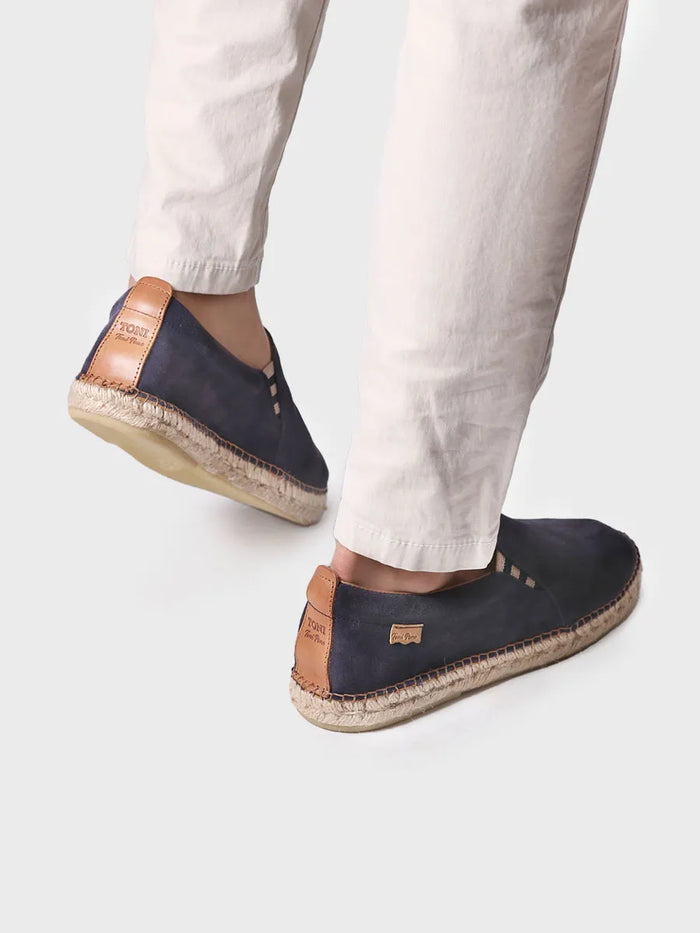 toni pons MARTI - Alpargata para hombre en serraje | MARTI Descuento