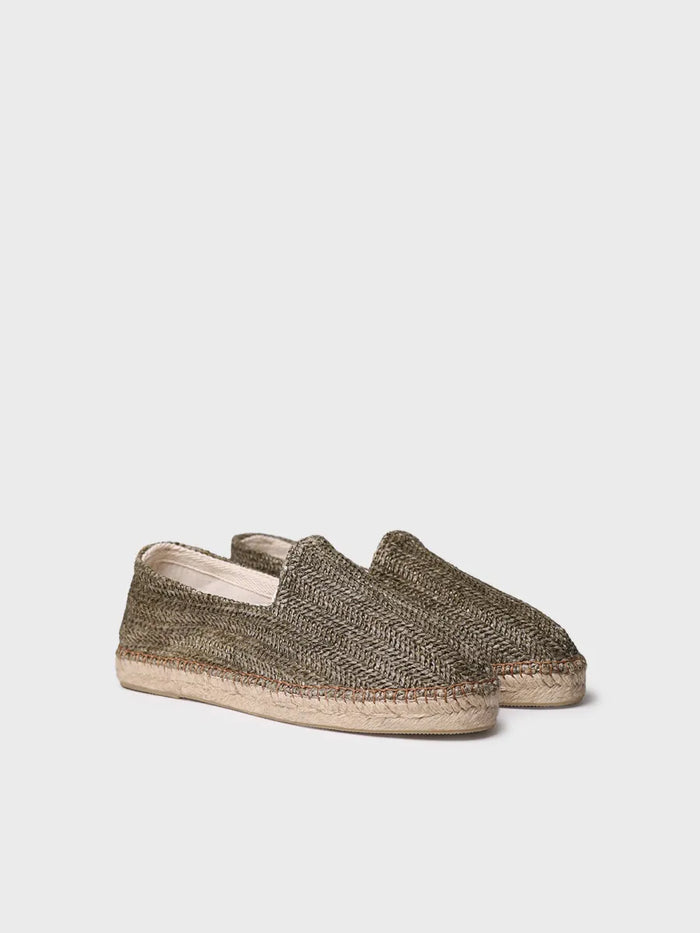 toni pons DAMASC - Alpargata cerrada de hombre en rafia con suela de yute | DAMASC Oferta especial