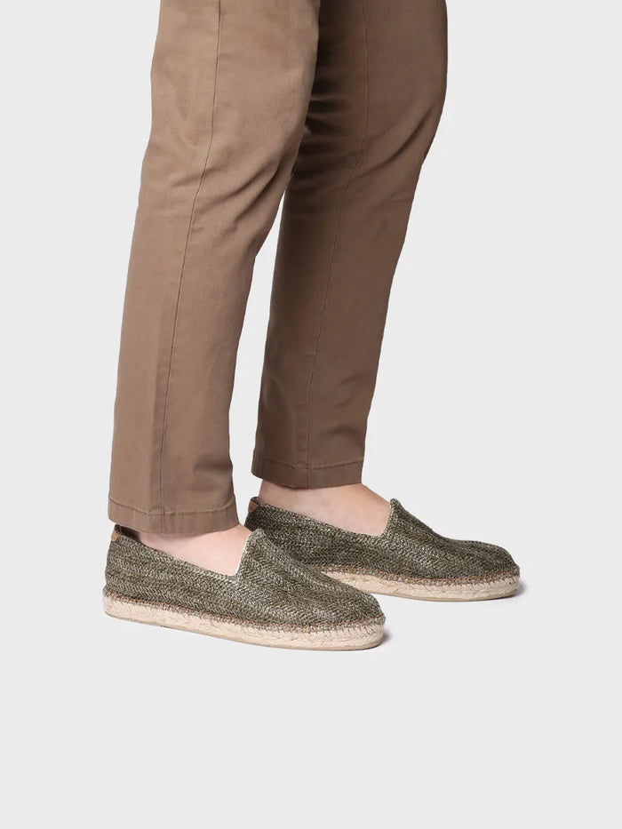 toni pons DAMASC - Alpargata cerrada de hombre en rafia con suela de yute | DAMASC Oferta especial