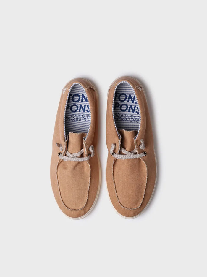 toni pons IAN - Zapato de hombre en algodón con cordones | IAN COMPRAR AHORA