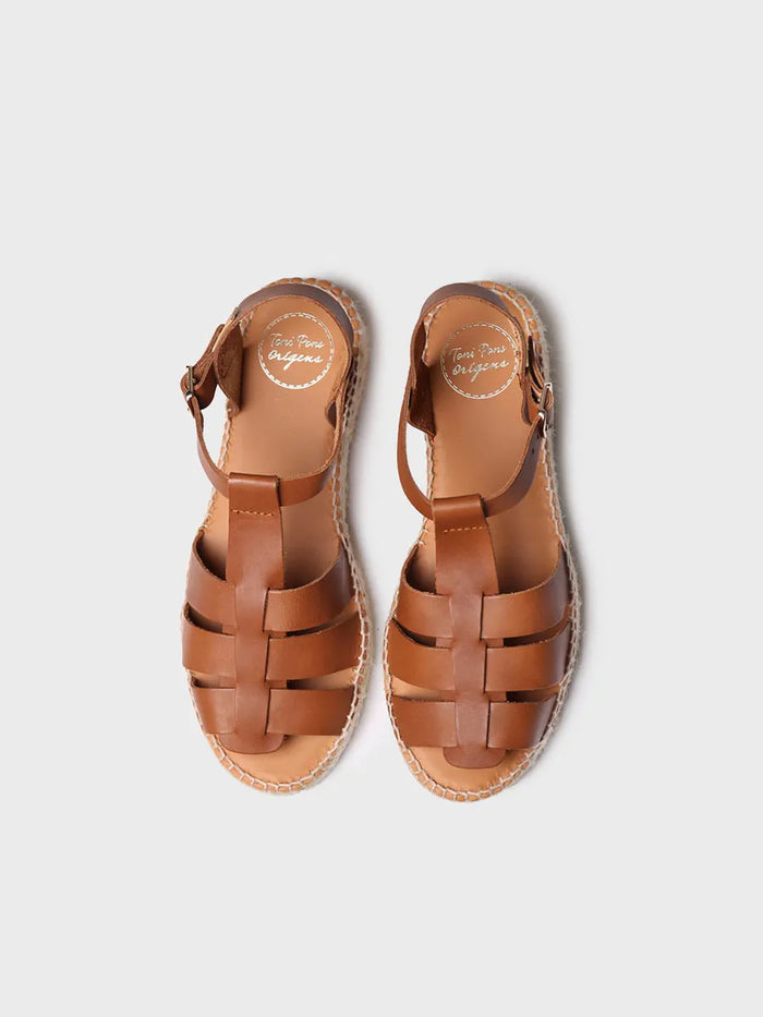 toni pons EMMA - Sandalias cangrejeras planas de mujer en piel | EMMA Los más vendidos