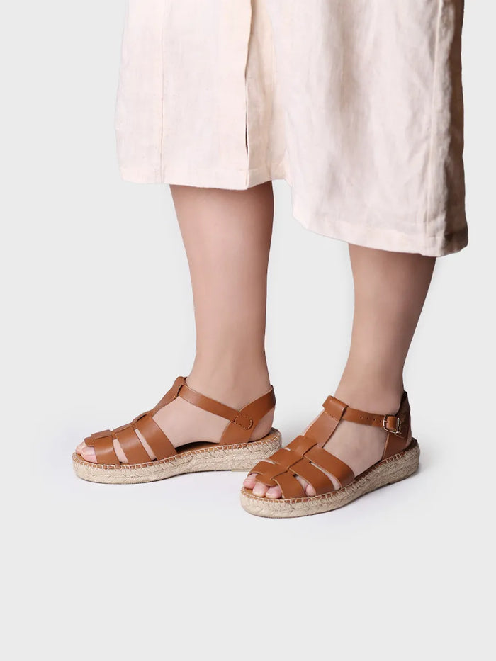 toni pons EMMA - Sandalias cangrejeras planas de mujer en piel | EMMA Los más vendidos