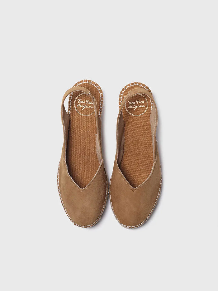 toni pons BETTY-A - Alpargata cerrada de cuña en ante para mujer | BETTY-A Envío gratis