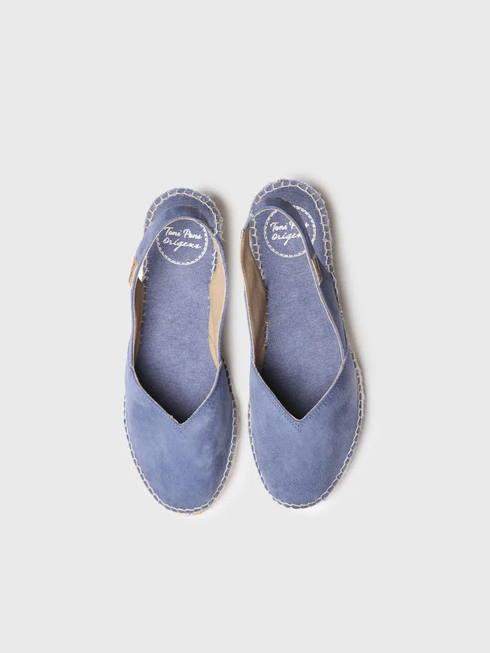 toni pons BETTY-A - Alpargata cerrada de cuña en ante para mujer | BETTY-A Oferta especial