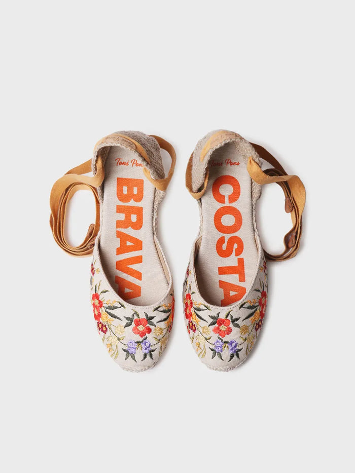 toni pons CASTELL - Alpargata valenciana multicolor para mujer | CASTELL COMPRAR AHORA