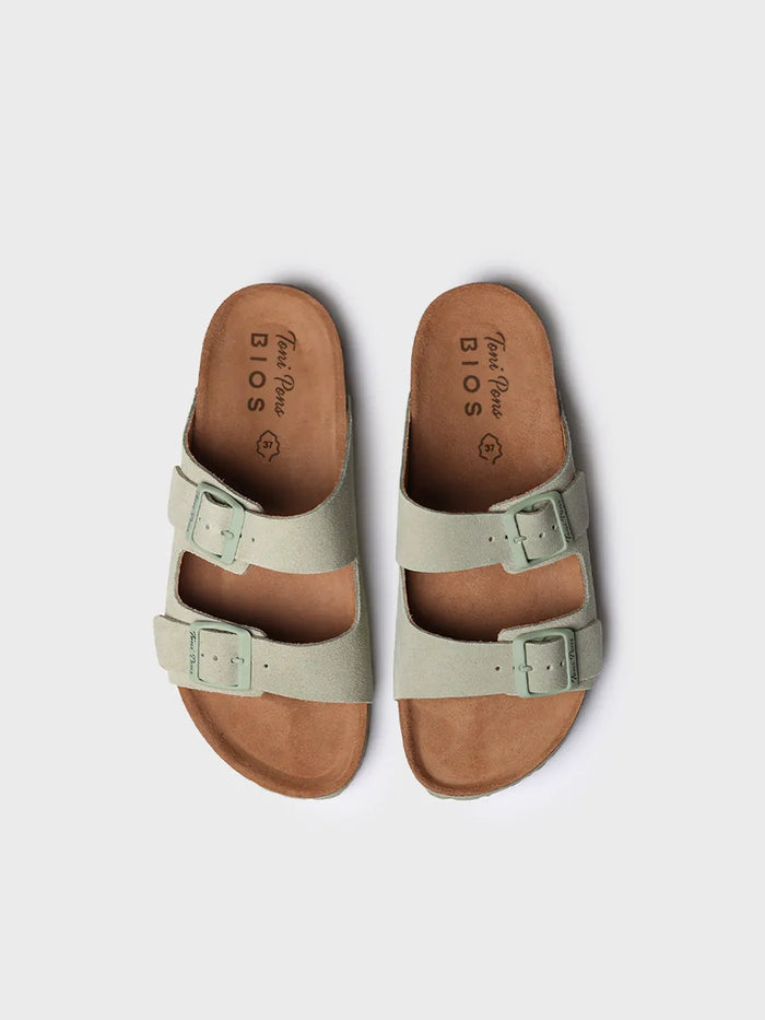 toni pons GHANA-QT - Sandalia de mujer con doble hebilla | GHANA-QT Oferta exclusiva