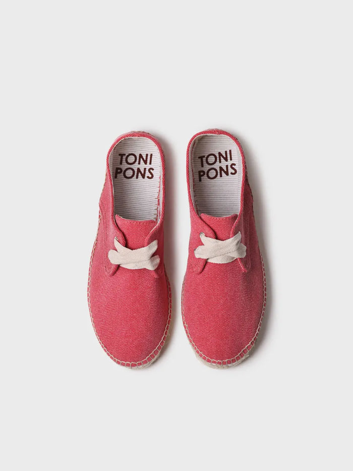 toni pons ABRIL - Alpargata vegana de mujer cerrada con cordones | ABRIL Rebajas de fin de temporada