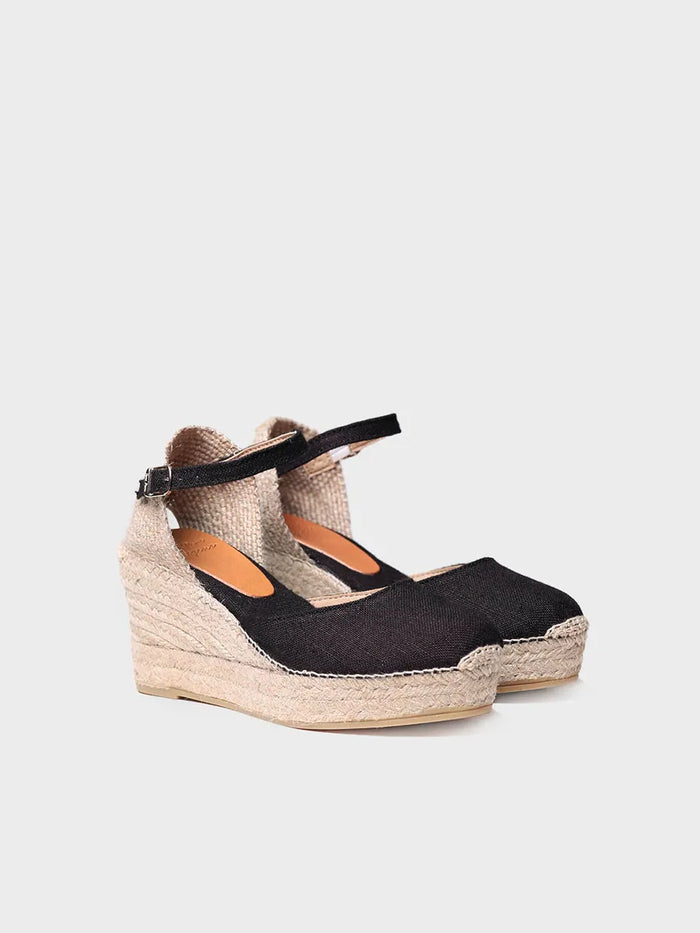toni pons LAIA-NT - Alpargata con cuña de mujer en lino | LAIA-NT Rebajas top