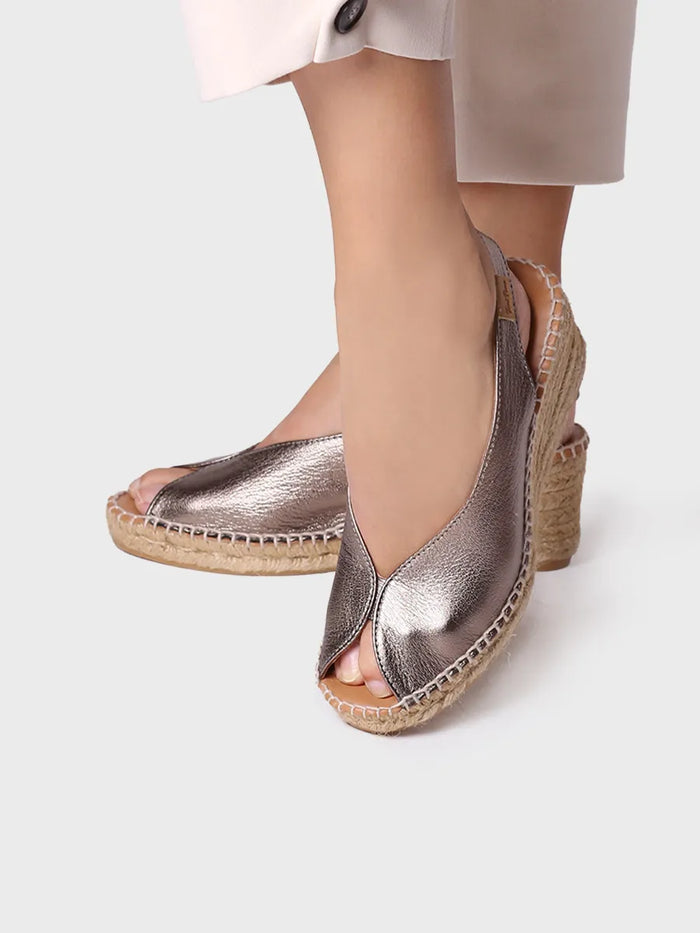 toni pons LAILA-P - Alpargata de cuña estilo peep toe | LAILA-P En oferta