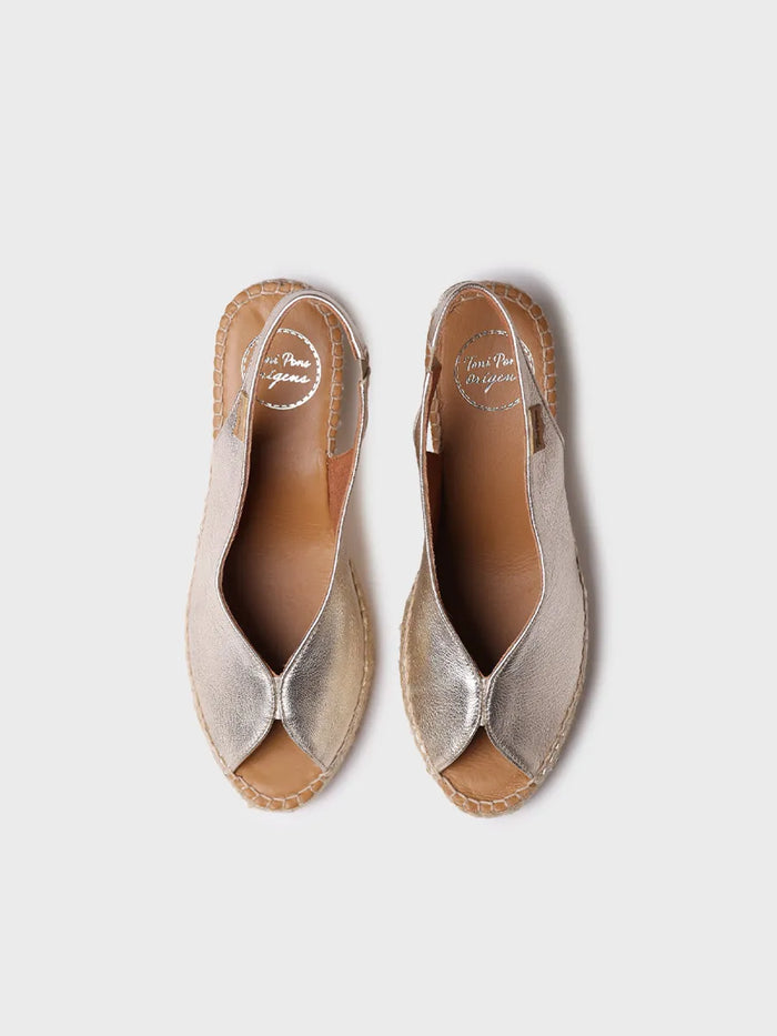 toni pons LAILA-P - Alpargata de cuña estilo peep toe | LAILA-P Descuentos del mes