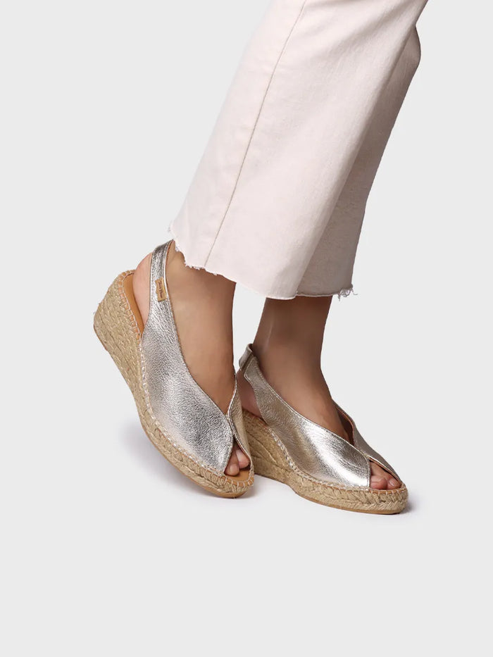 toni pons LAILA-P - Alpargata de cuña estilo peep toe | LAILA-P Descuentos del mes