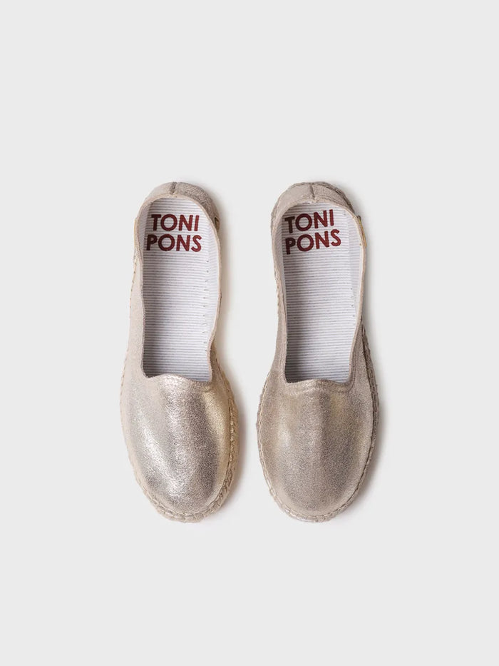 toni pons KEIRA - Alpargata cerrada de mujer en serraje con suela de yute | KEIRA Última moda