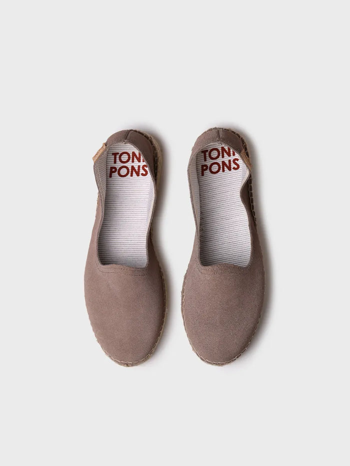 toni pons KEIRA - Alpargata cerrada de mujer en serraje con suela de yute | KEIRA Ofertas de temporada