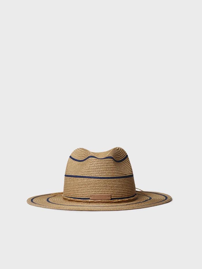 toni pons SABRINA - Sombrero de paja tipo Panamá con rayas | SABRINA Outlet