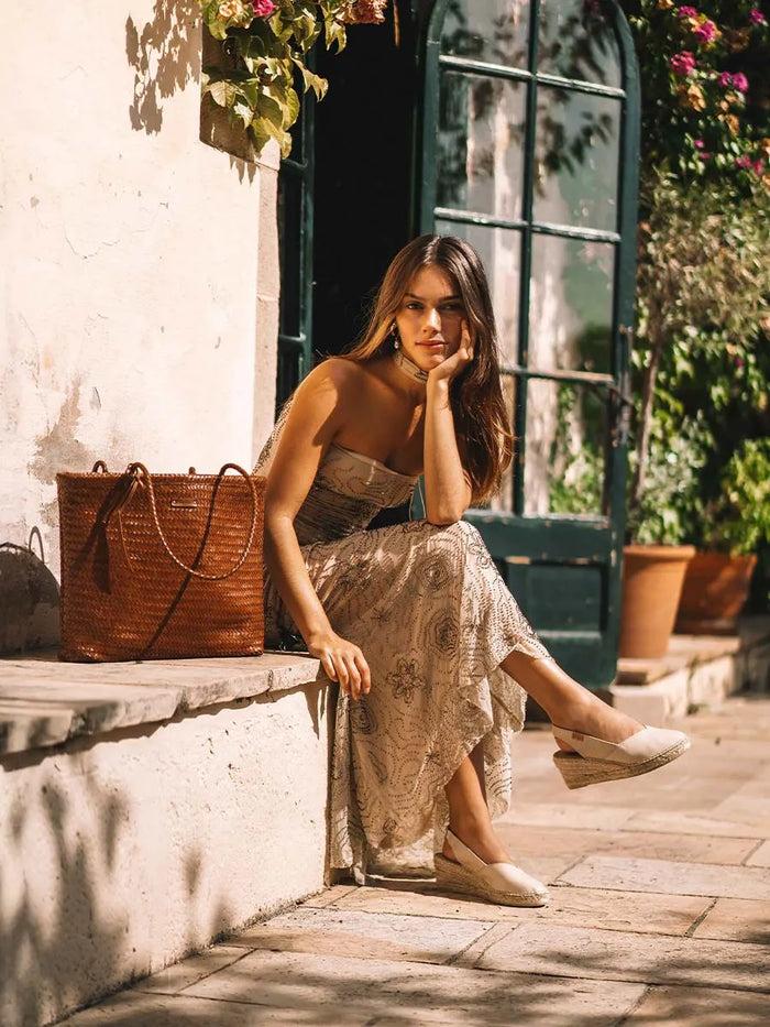 toni pons TERMAL - Alpargata de mujer en piel con cuña para un calce más ancho | TERMAL Rebajas top