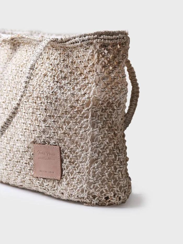 toni pons GANGES - Bolso shopper de mujer en trenza de yute | GANGES Grandes descuentos