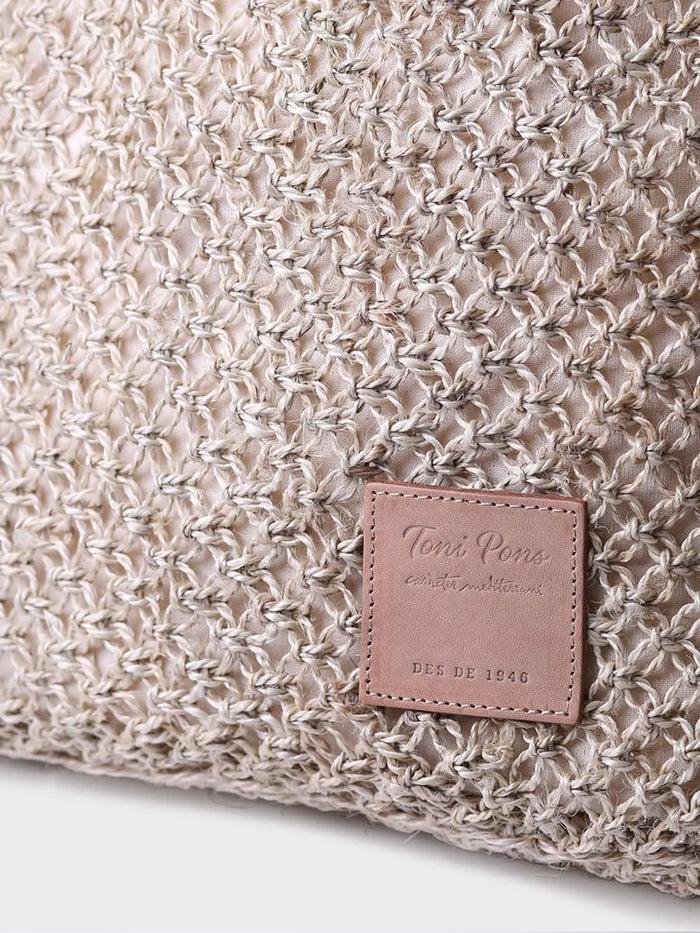 toni pons GANGES - Bolso shopper de mujer en trenza de yute | GANGES Grandes descuentos