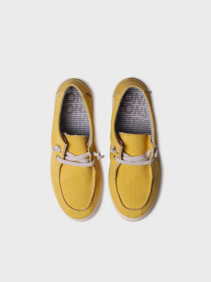 toni pons IRELIA - Zapato de mujer en algodón con cordones elásticos | IRELIA Precios de Black Friday