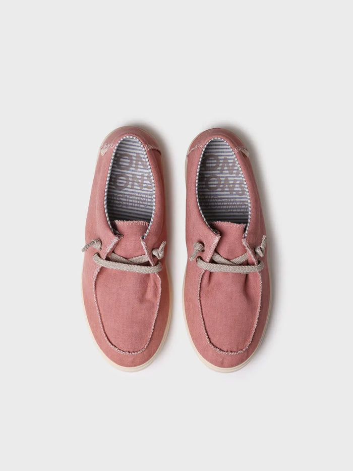 toni pons IRELIA - Zapato de mujer en algodón con cordones elásticos | IRELIA En oferta