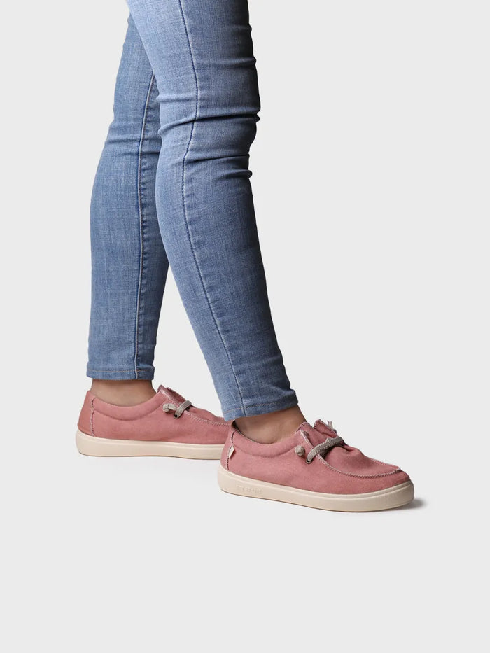 toni pons IRELIA - Zapato de mujer en algodón con cordones elásticos | IRELIA En oferta
