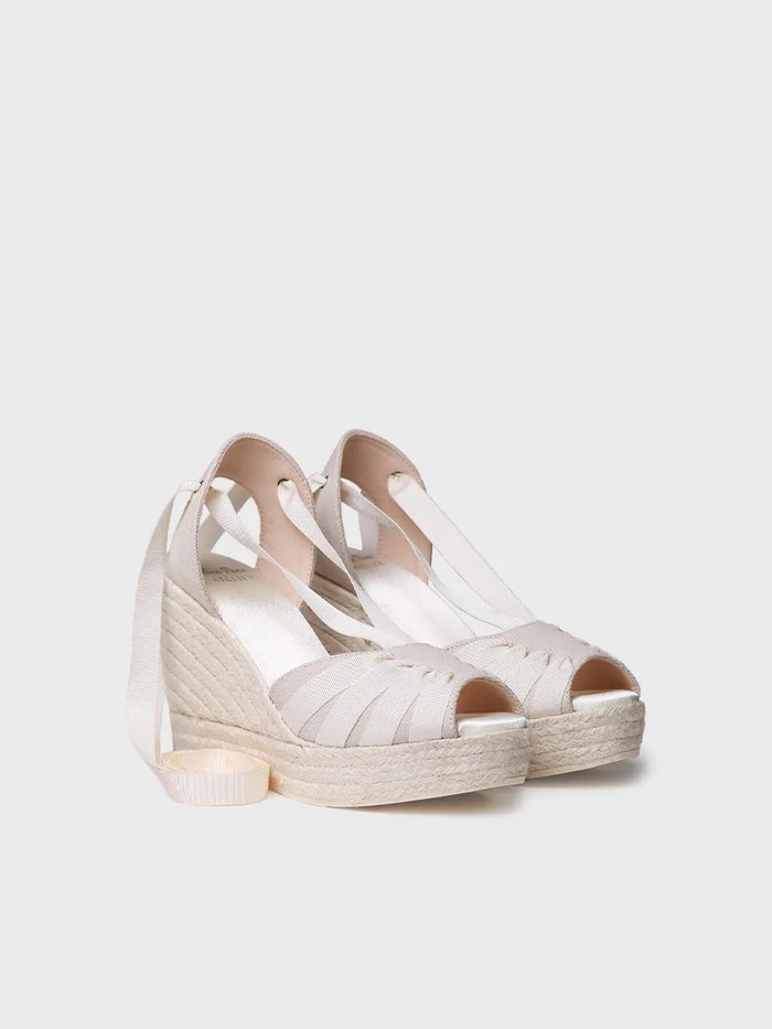 toni pons DELILAH - Alpargata de novia en tejido de algodón | DELILAH Oferta exclusiva