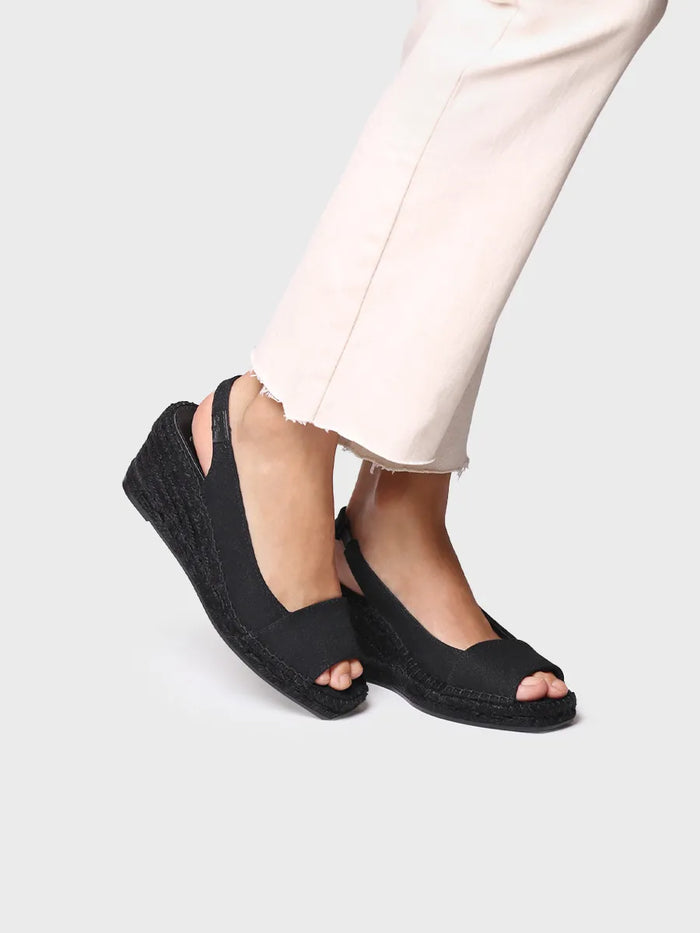 toni pons FIORE - Alpargata de cuña de mujer en yute tintado | FIORE Gran oferta