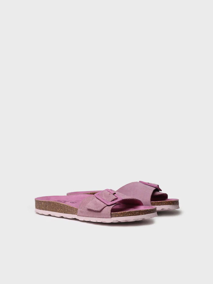 toni pons GLIDE-QT - Sandalia BIO de mujer con hebilla y suela de corcho | GLIDE-QT Rebajas